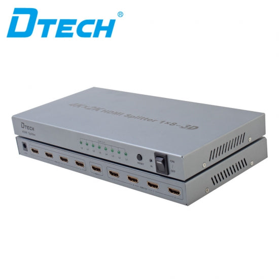 DTECH DT-7148 4K 1 TO 8 HDMI SPLITTER DTECH DT-7148 4K 1 TO 8 HDMI SPLITTER
